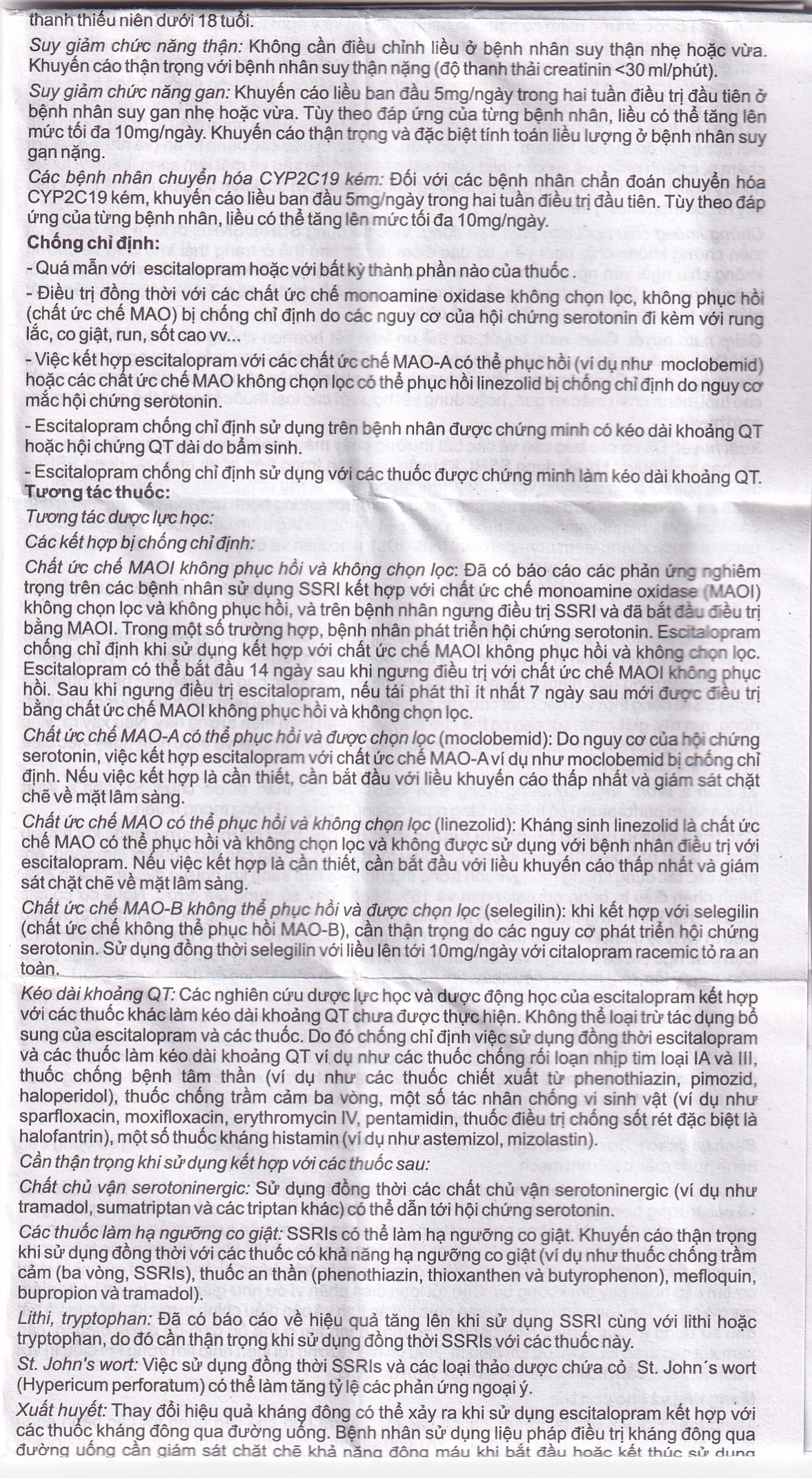 Hình ảnh Thuốc Eslo-20 Hetero điều trị trầm cảm, rối loạn lo âu (3 vỉ x 10 viên)