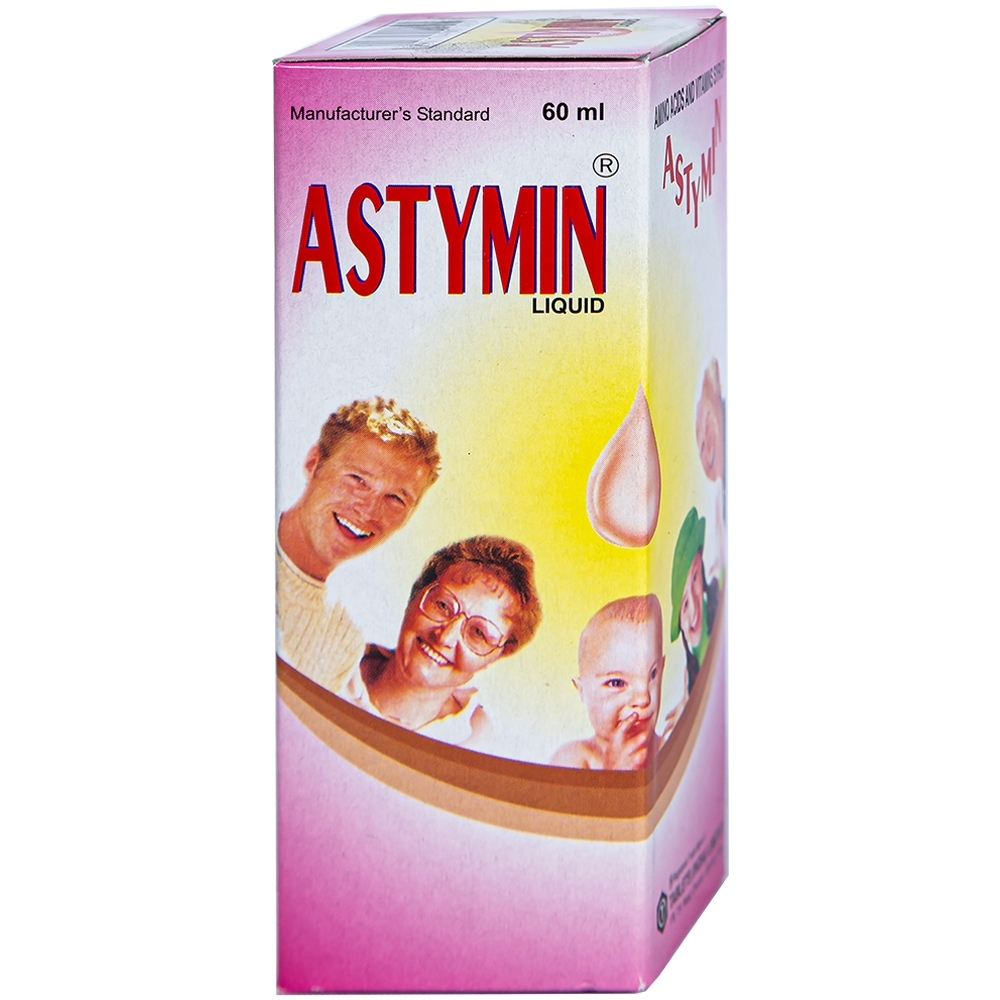 Hình ảnh Siro Astymin Liquid Tablets bổ sung dinh dưỡng cho trẻ em (60ml)