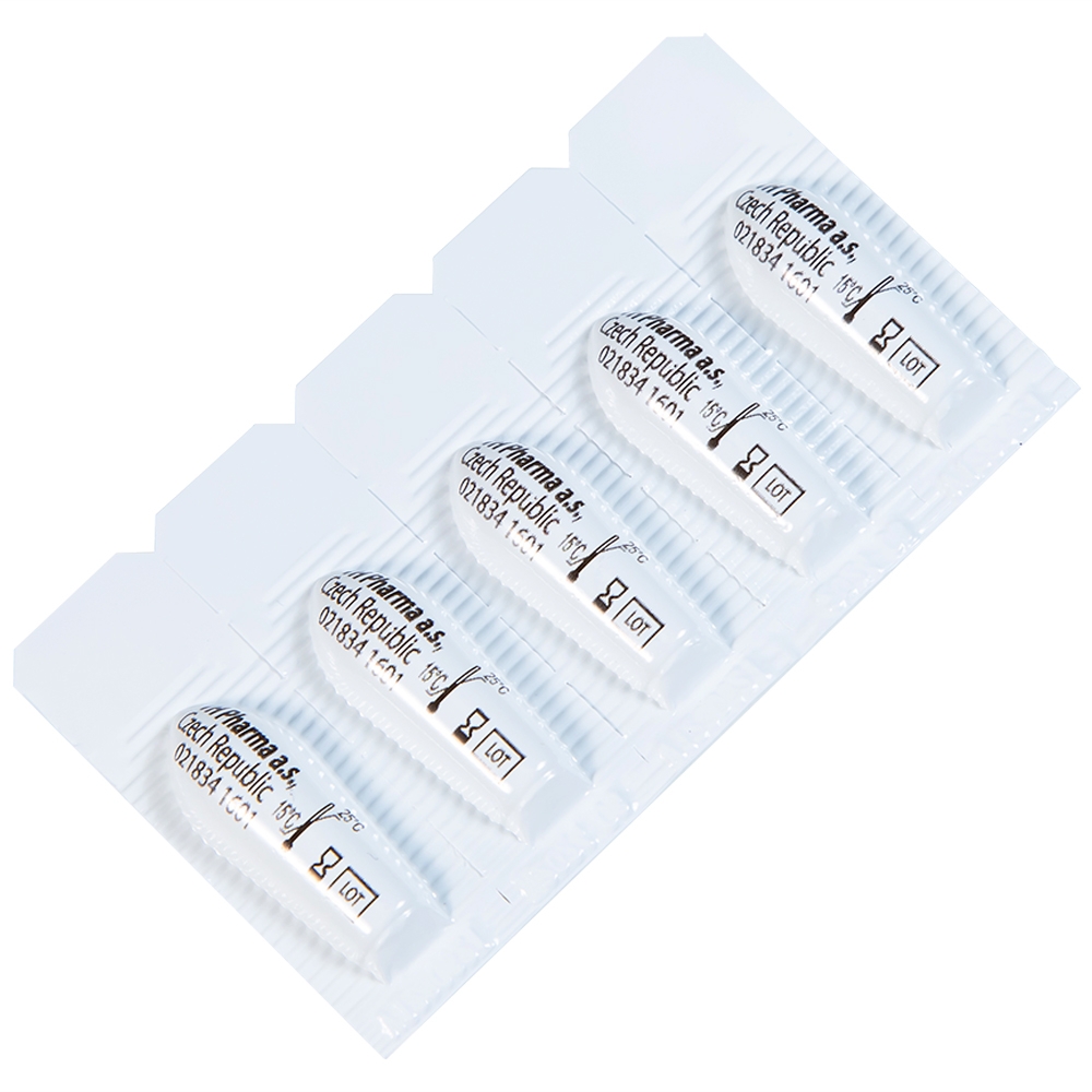 Hình ảnh Viên đạn đặt hậu môn, trực tràng Healit Rectan VHPharma thúc đẩy nhanh quá trình lành vết thương (10 viên)