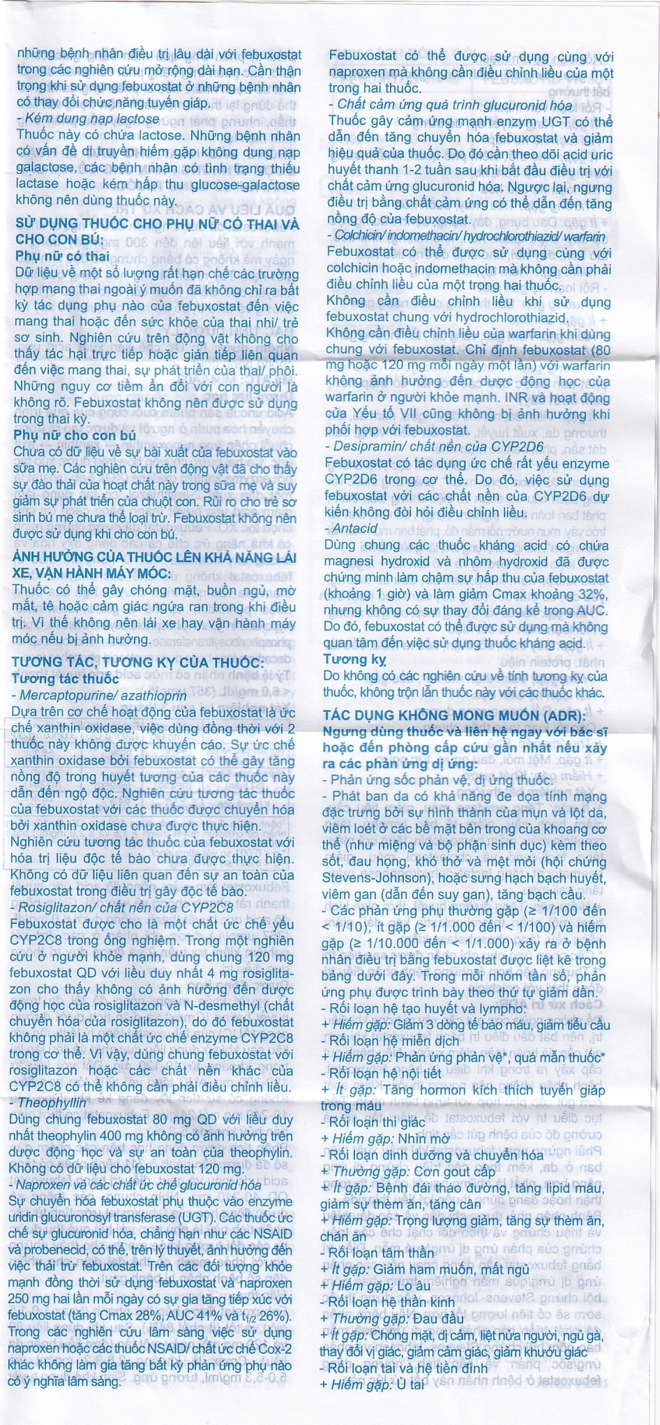 Hình ảnh Thuốc Febuxotid VK 80 An Thiên điều trị tăng acid uric máu mãn tính (3 vỉ x 10 viên)