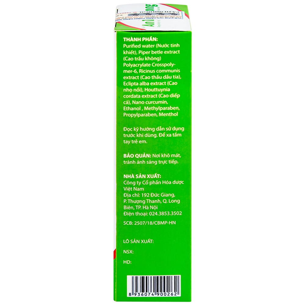 Hình ảnh Gel An Trĩ Vương Vinh Gia dùng khi bị trĩ, táo bón, nứt hoặc rò hậu môn (20g)