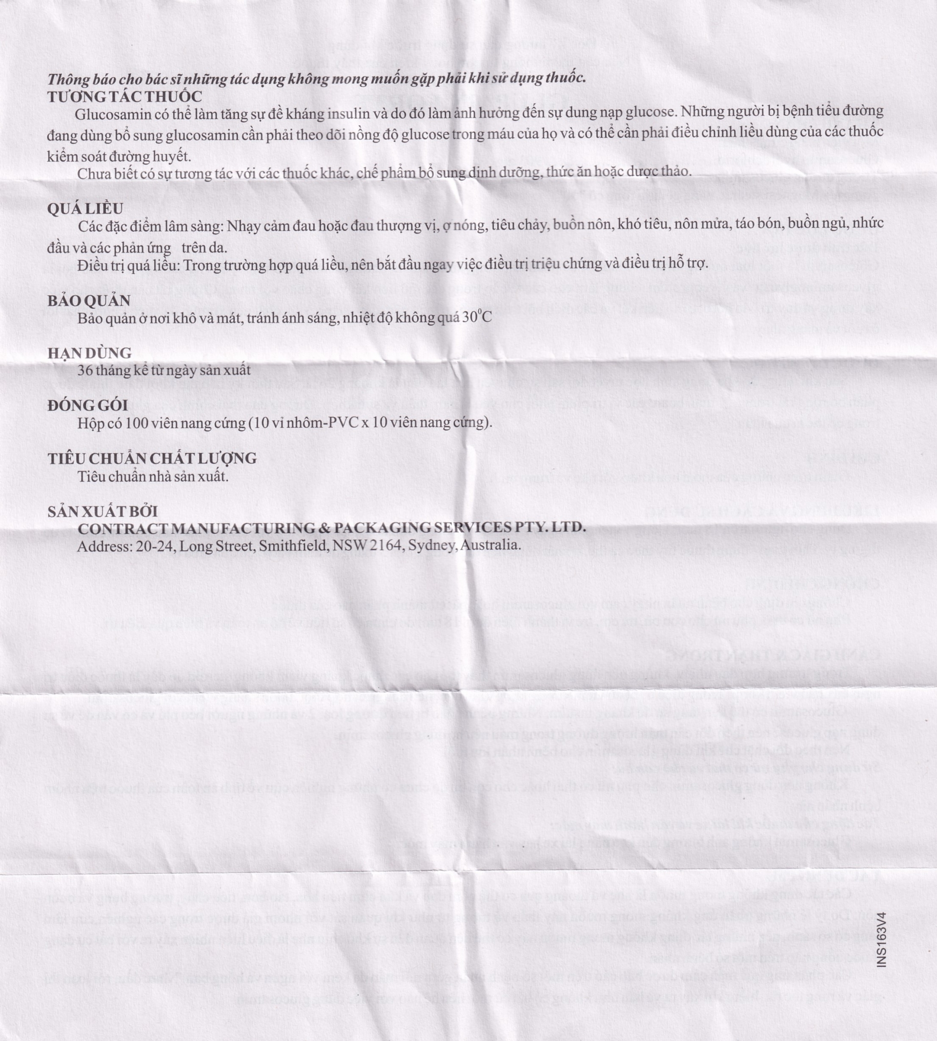 Hình ảnh Thuốc Glupain Forte 750mg CMPS giảm thoái hoá khớp (10 vỉ x 10 viên)