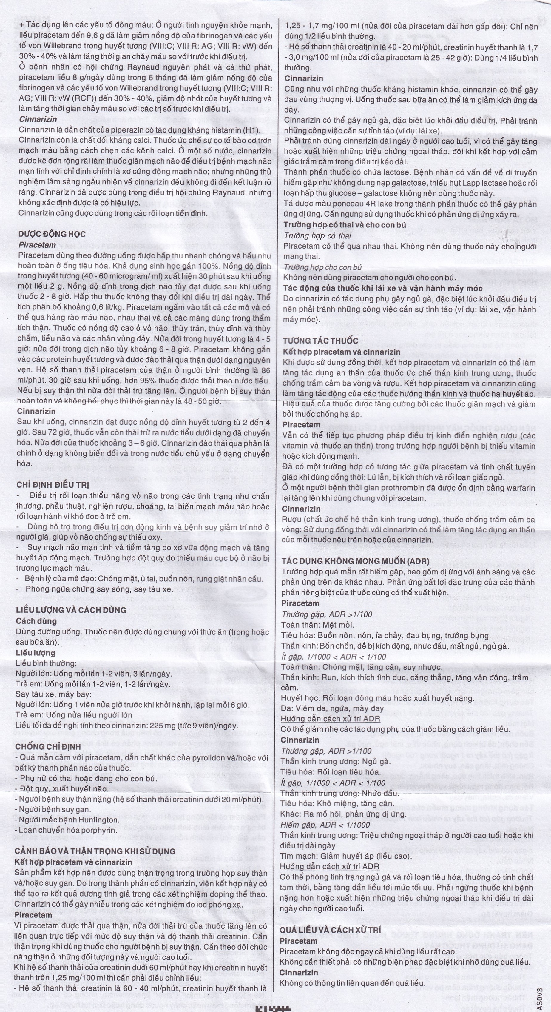 Hình ảnh Thuốc Cetampir Plus 400mg/25mg SaVipharm điều trị rối loạn thiểu năng vỏ não, động kinh, giảm trí nhớ (3 vỉ x 10 viên)