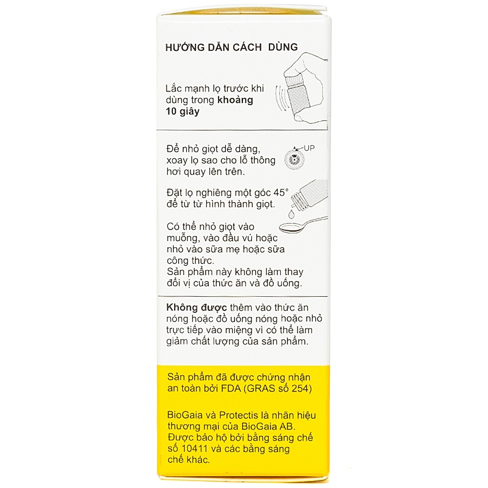 Hình ảnh Men vi sinh BioGaia Protectis Baby Drops bổ sung lợi khuẩn cho đường tiêu hóa (5ml)