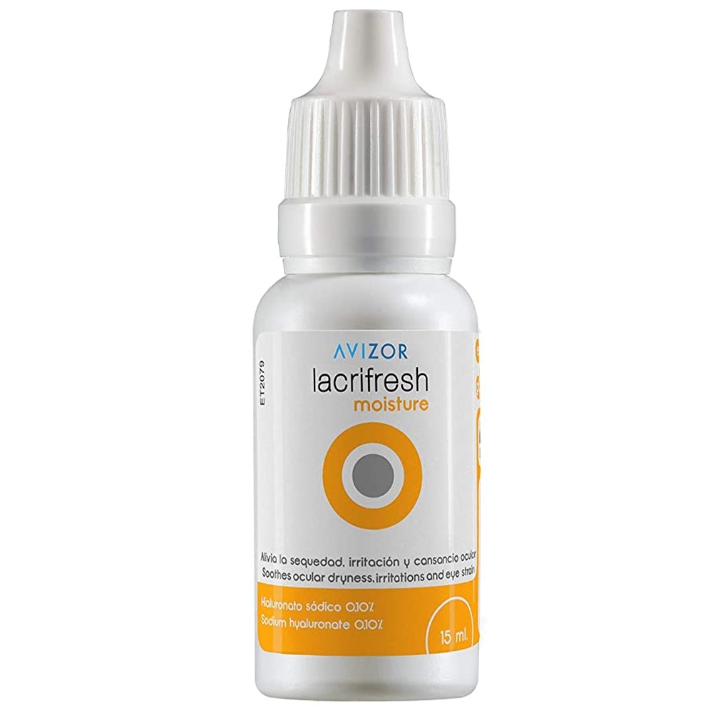 Hình ảnh Dung dịch nhỏ mắt Avizor Lacrifresh 0.10% làm dịu các triệu chứng ngứa, khô và mỏi mắt (15ml)