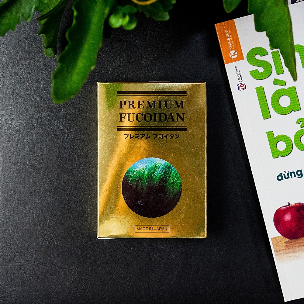 Hình ảnh Viên uống Premium Fucoidan Jpanwell tăng cường sức đề kháng và miễn dịch (3 vỉ x 10 viên)