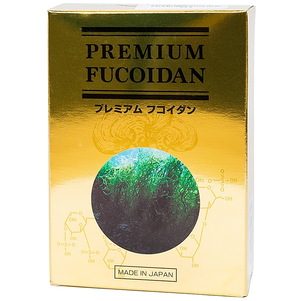 Hình ảnh Viên uống Premium Fucoidan Jpanwell tăng cường sức đề kháng và miễn dịch (3 vỉ x 10 viên)