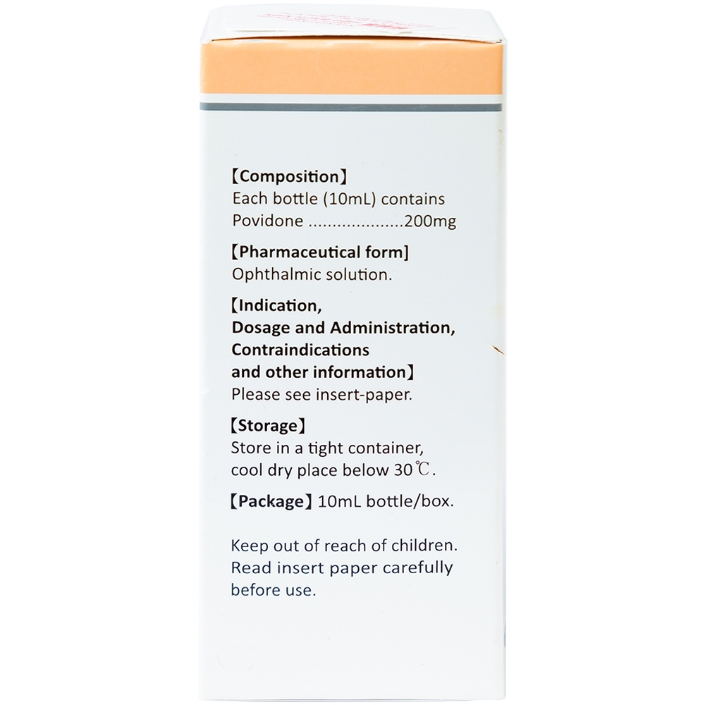 Hình ảnh Thuốc nhỏ mắt Hanvidon 10ml Hanlim dùng trong khô mắt, mang kính sát tròng cứng