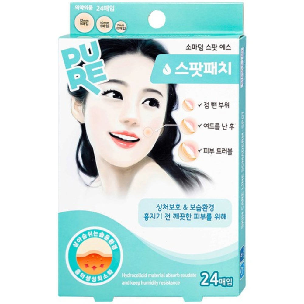 Hình ảnh Miếng dán mụn Somaderm - Spot Young Chemical Vina hỗ trợ làm lành vết thương (24 miếng)