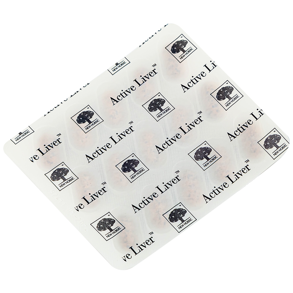 Hình ảnh Viên uống Active Liver hỗ trợ điều trị bệnh gan (2 vỉ x 15 viên)