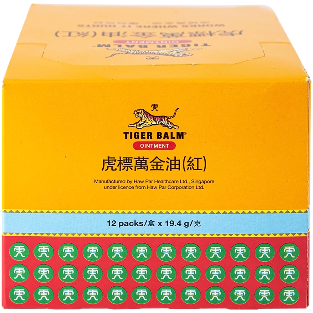 Hình ảnh Thuốc mỡ Tiger Balm Red Ointment Haw Par giảm đau và nhức cơ, bong gân (19,4g)