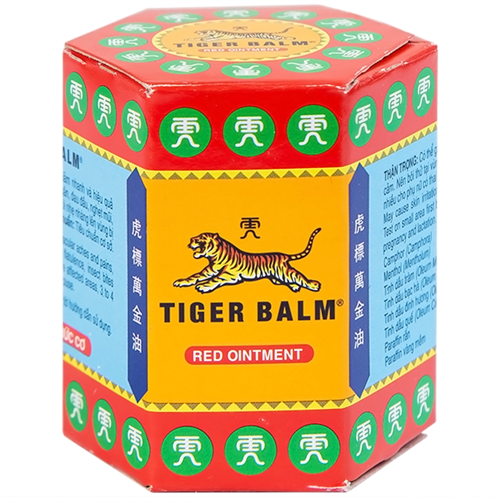 Hình ảnh Thuốc mỡ Tiger Balm Red Ointment Haw Par giảm đau và nhức cơ, bong gân (30g)
