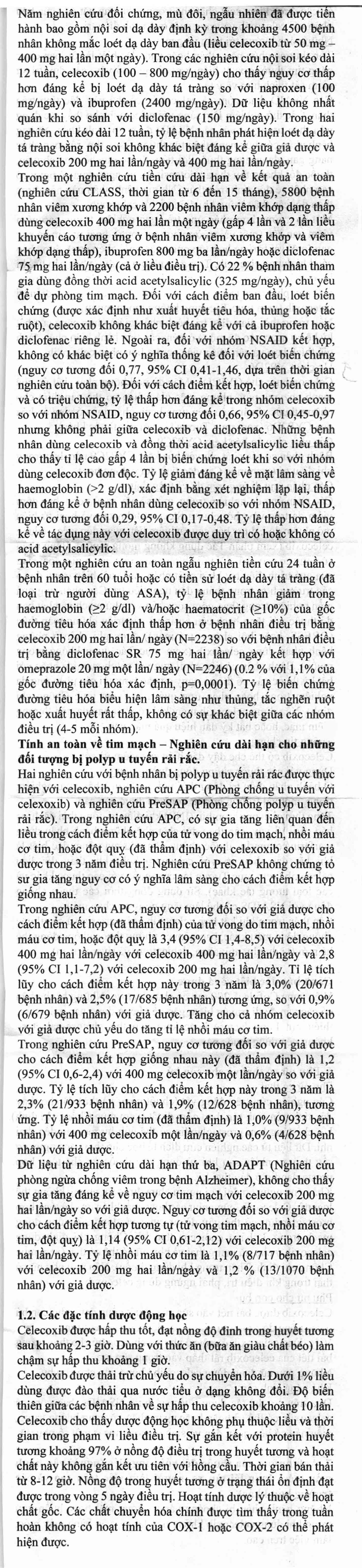 Hình ảnh Thuốc Cofidec 200mg Sandoz giảm đau và giảm sưng mô mềm trong bệnh thoái hóa khớp (2 vỉ x 10 viên)