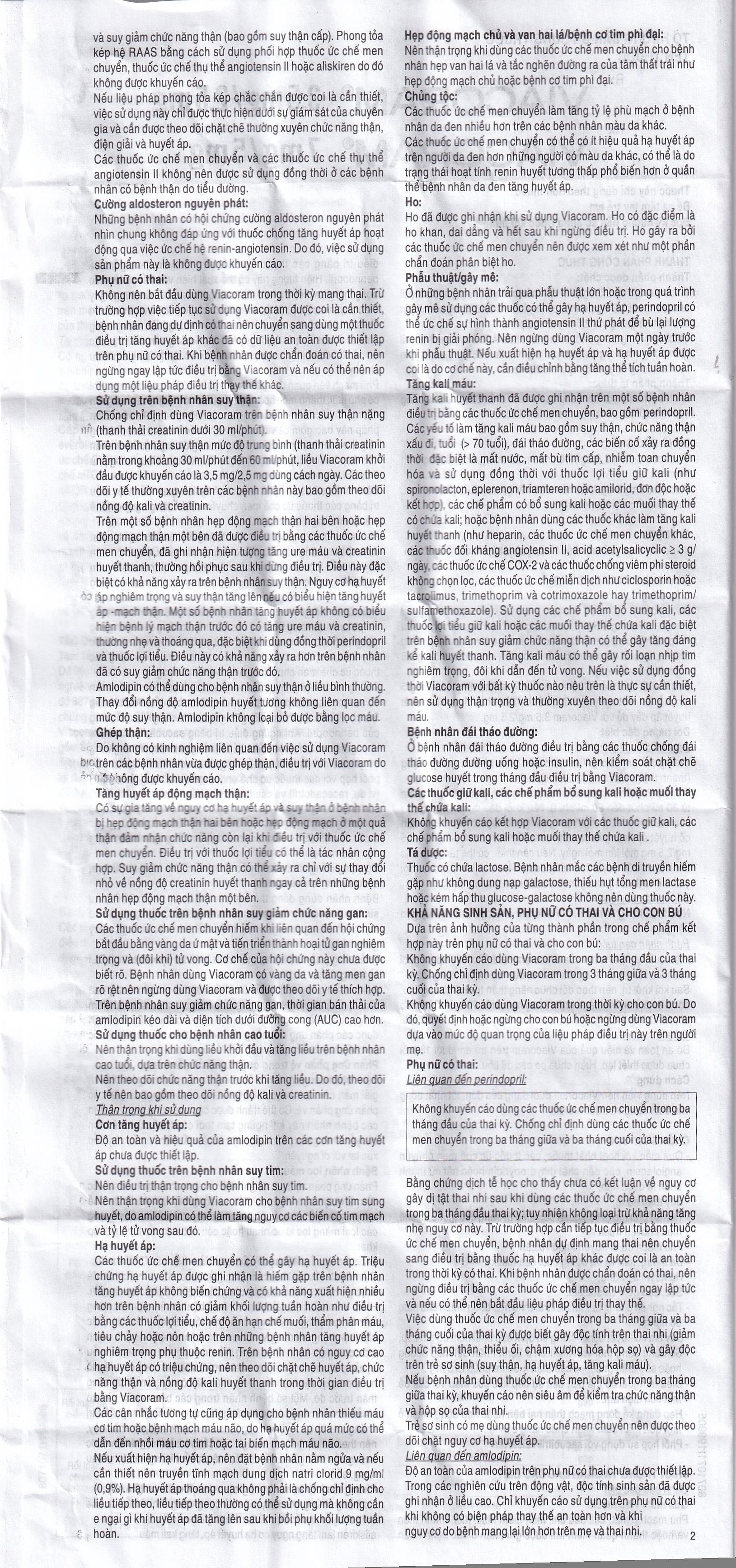 Hình ảnh Thuốc Viacoram 3.5mg/2.5mg Servier điều trị tăng huyết áp vô căn (30 viên)