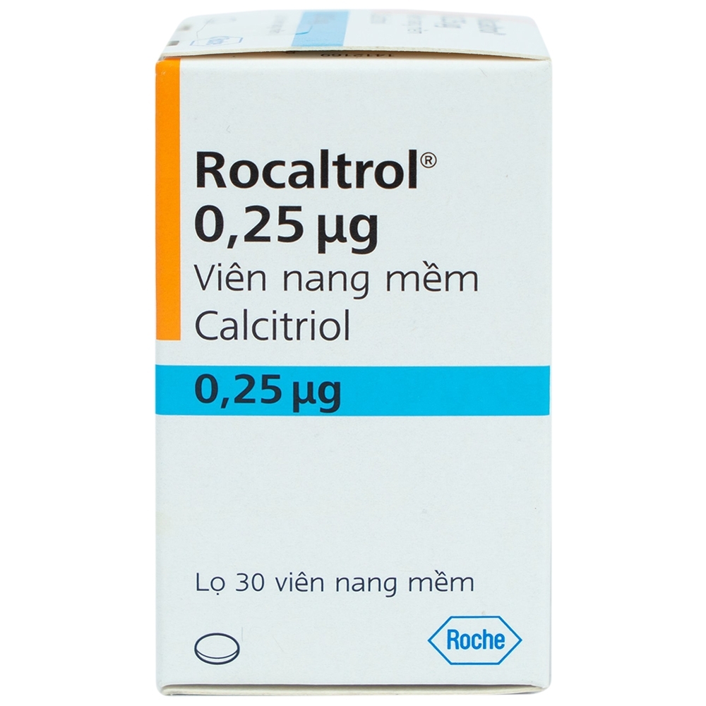 Hình ảnh Thuốc Rocaltrol 0.25mcg Catalent điều trị chứng loãng xương sau mãn kinh (30 viên)