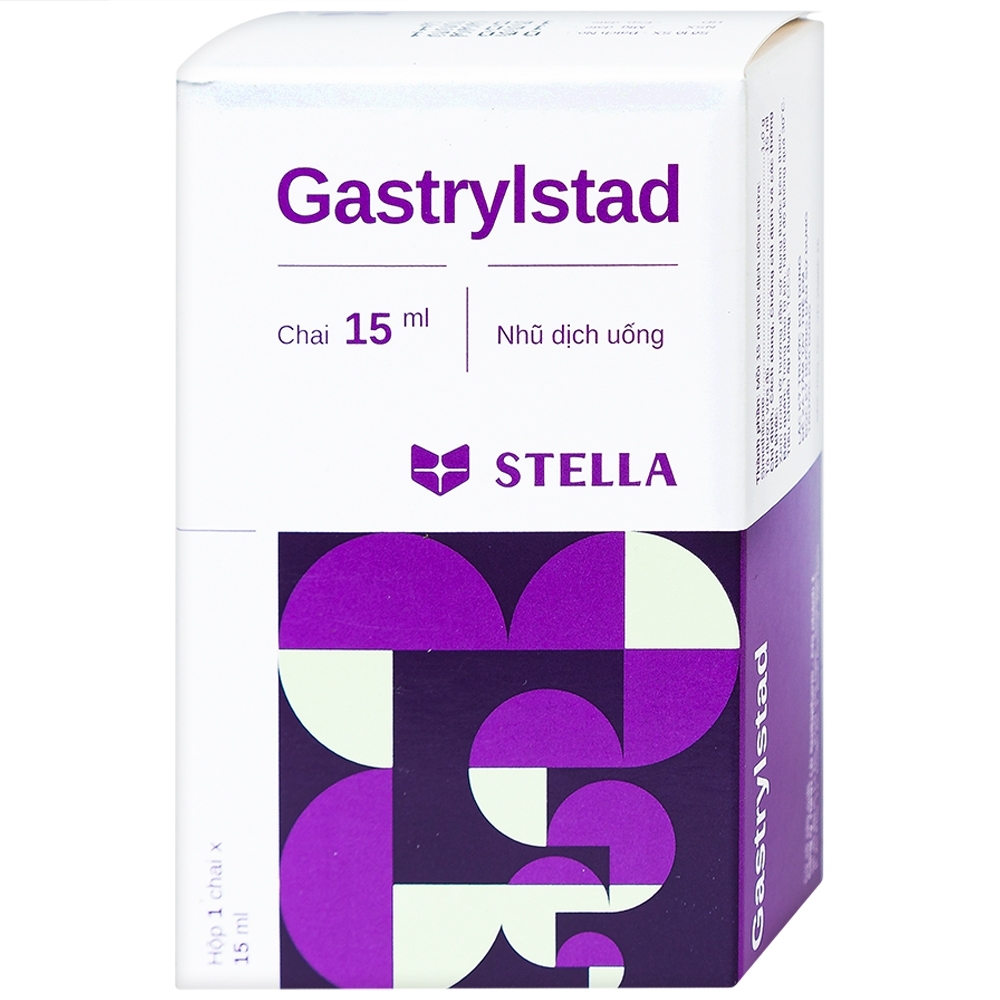 Hình ảnh Hỗn dịch Gastrylstad Stella điều trị khó tiêu, trào ngược dạ dày, thực quản (15ml)