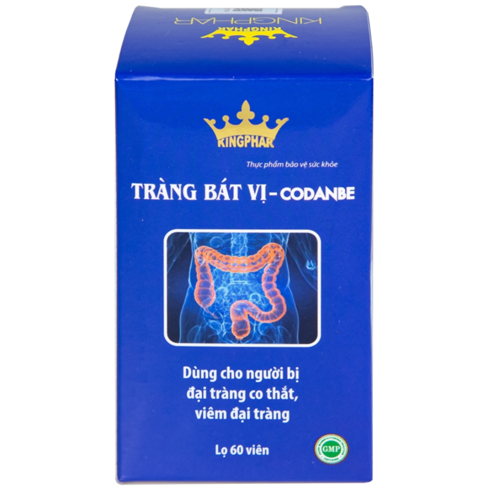 Hình ảnh Viên uống Tràng Bát Vị-Codanbe Kingphar dùng cho người bị đại tràng co thắt, viêm đại tràng (60 viên)