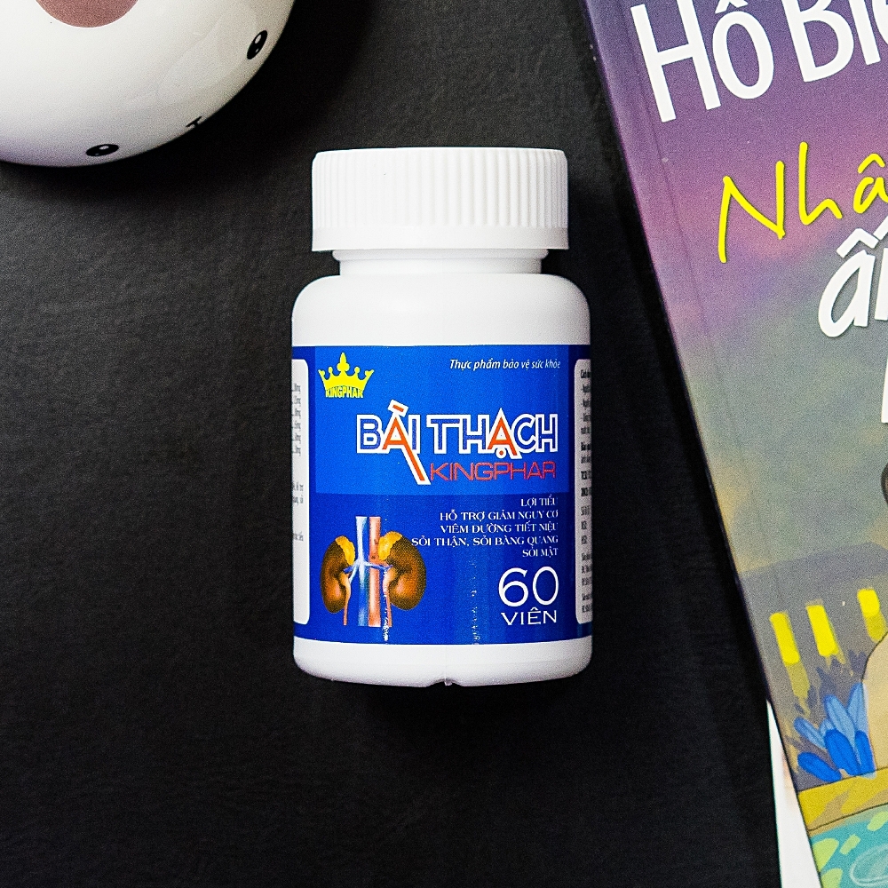 Hình ảnh Viên uống Bài Thạch Kingphar lợi tiểu, hỗ trợ giảm nguy cơ viêm đường tiết niệu (60 viên)