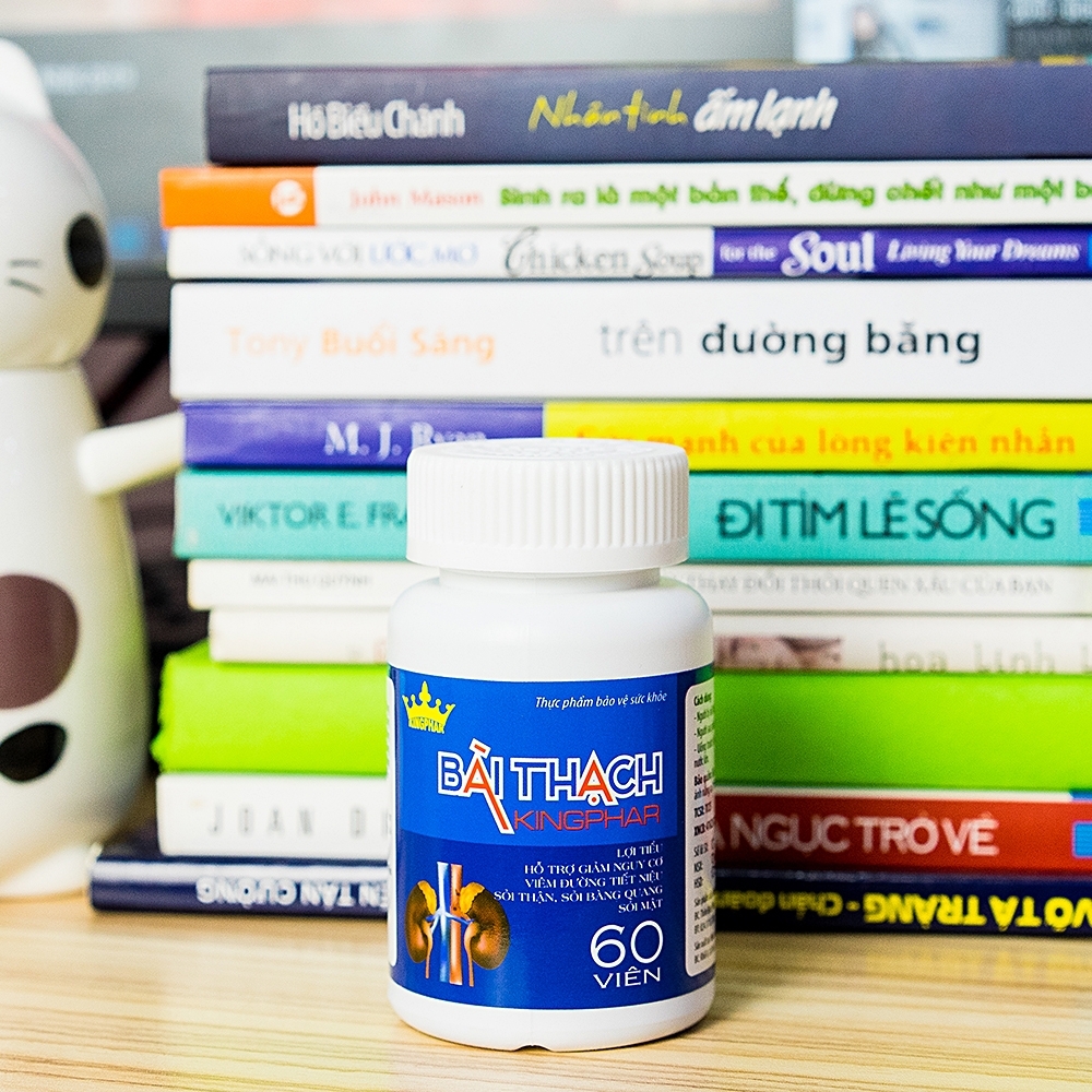 Hình ảnh Viên uống Bài Thạch Kingphar lợi tiểu, hỗ trợ giảm nguy cơ viêm đường tiết niệu (60 viên)