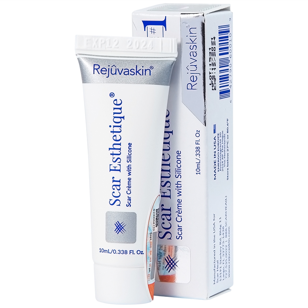 Hình ảnh Kem Rejuvaskin Scar Esthetique làm mờ sẹo, mờ vết thâm trên da (10ml)