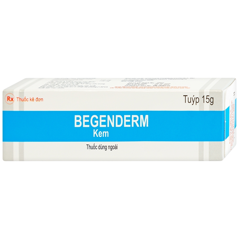 Hình ảnh Kem Begenderm Aprogen điều trị eczema, viêm da (15g)