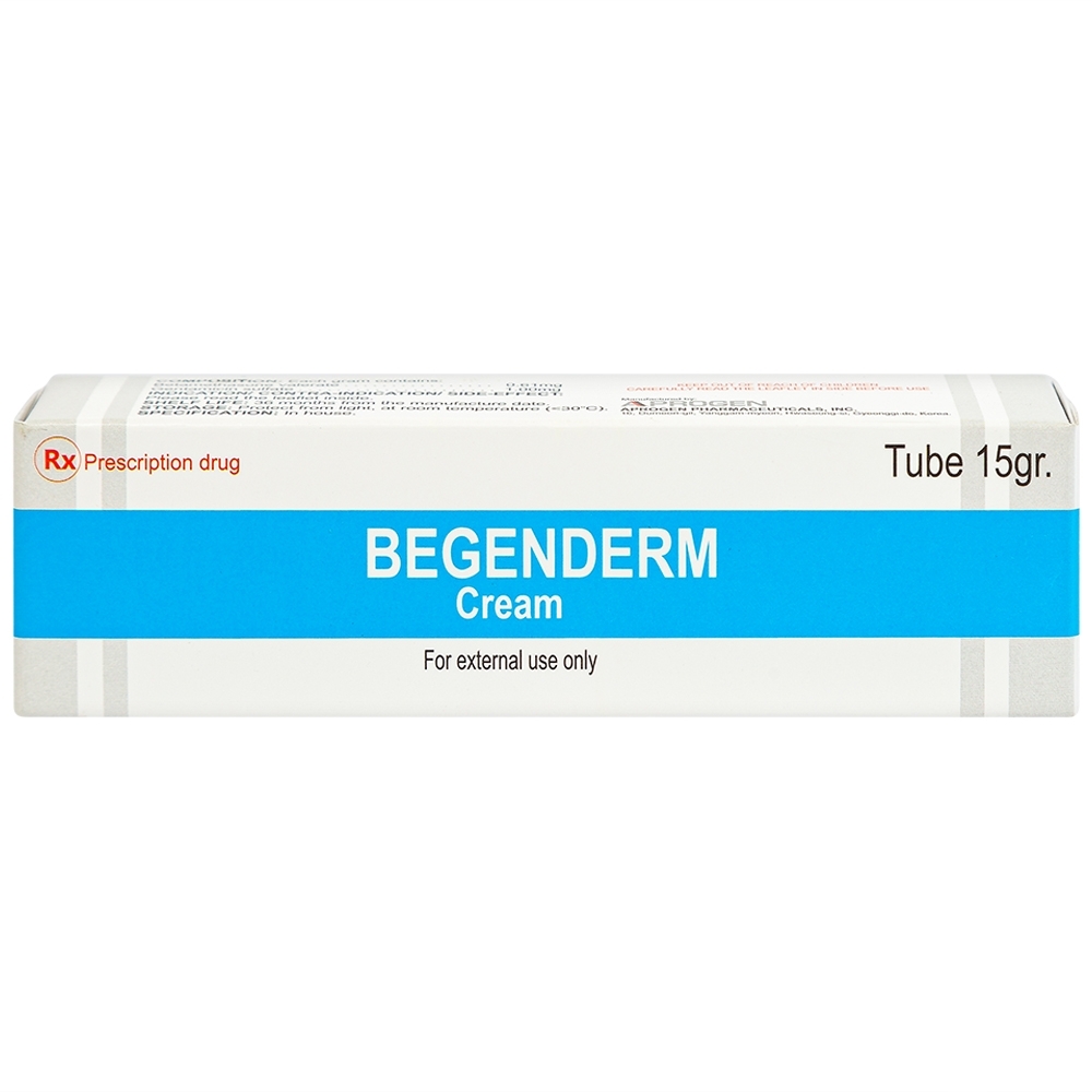 Hình ảnh Kem Begenderm Aprogen điều trị eczema, viêm da (15g)