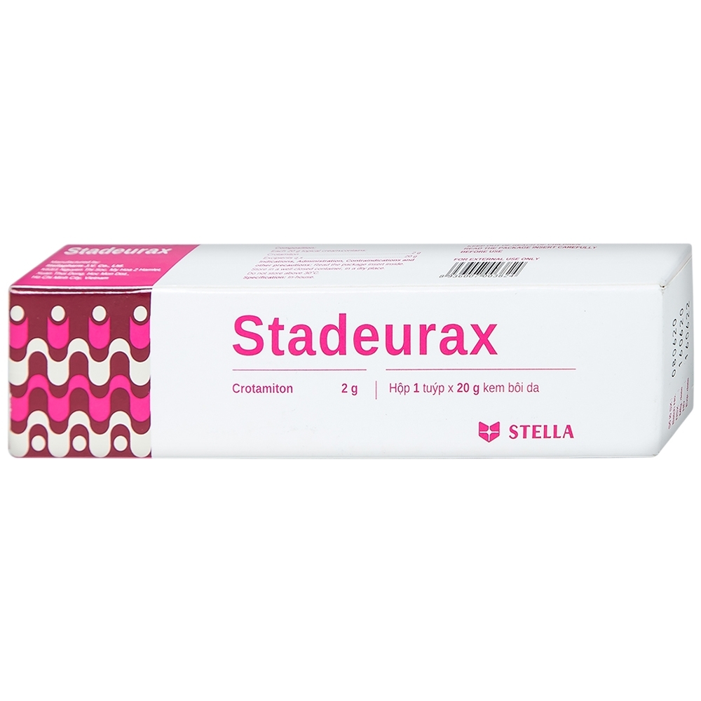 Hình ảnh Kem bôi da Stadeurax Stella điều trị ghẻ, triệu chứng ngứa (20g)