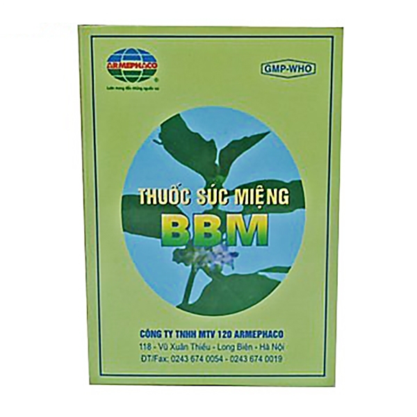 Hình ảnh Thuốc súc miệng BBM Armephaco sát trùng, chống viêm niêm mạc, hôi miệng (12 túi x 2g)