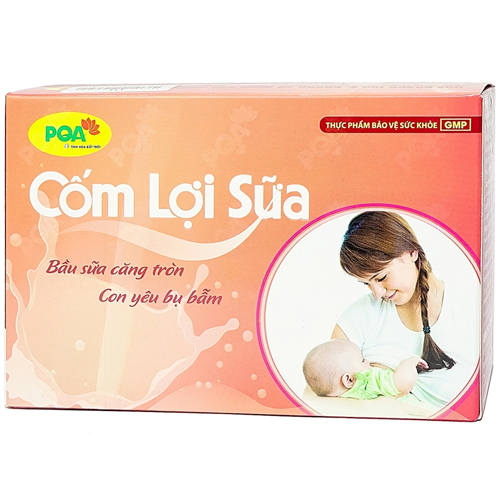 Hình ảnh Cốm Lợi Sữa PQA lợi sữa, tăng chất lượng sữa (25 gói x 5g)