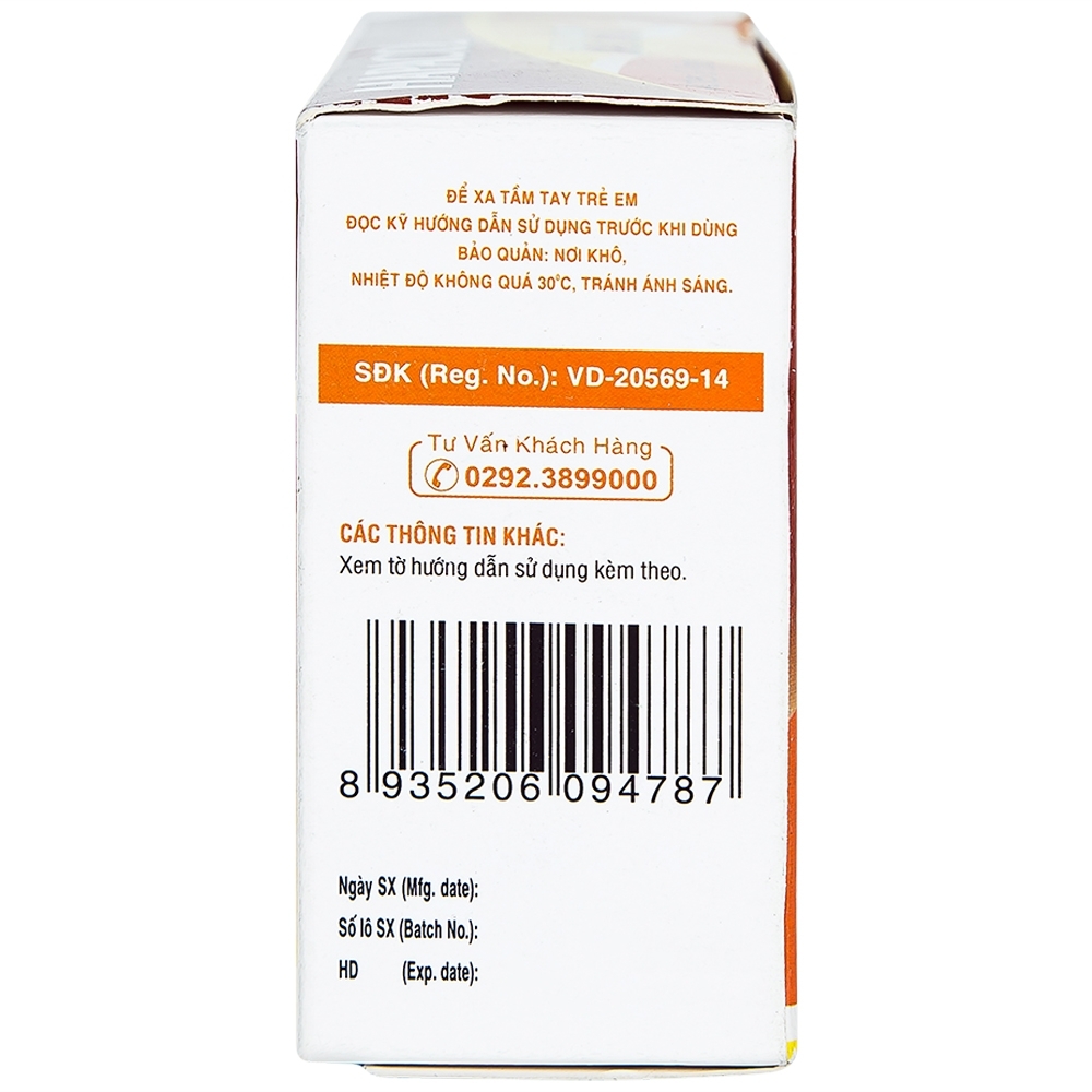 Hình ảnh Thuốc Hapacol Đau Nhức DHG giảm đau, kháng viêm (10 vỉ x 5 viên)