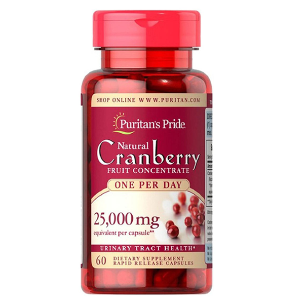 Hình ảnh Viên nén Cranberry chống oxy hóa, hạn chế lão hóa (60 viên)