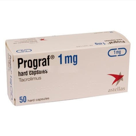Hình ảnh Thuốc Prograf 1Mg Astellas ngăn đào thải sau ghép tạng (5 vỉ x 10 viên)