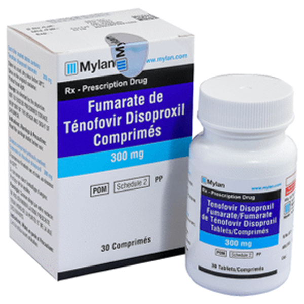 Hình ảnh Thuốc Ténofovir Disoproxil Comprimés điều trị HIV-1 và viêm gan B (30 viên)