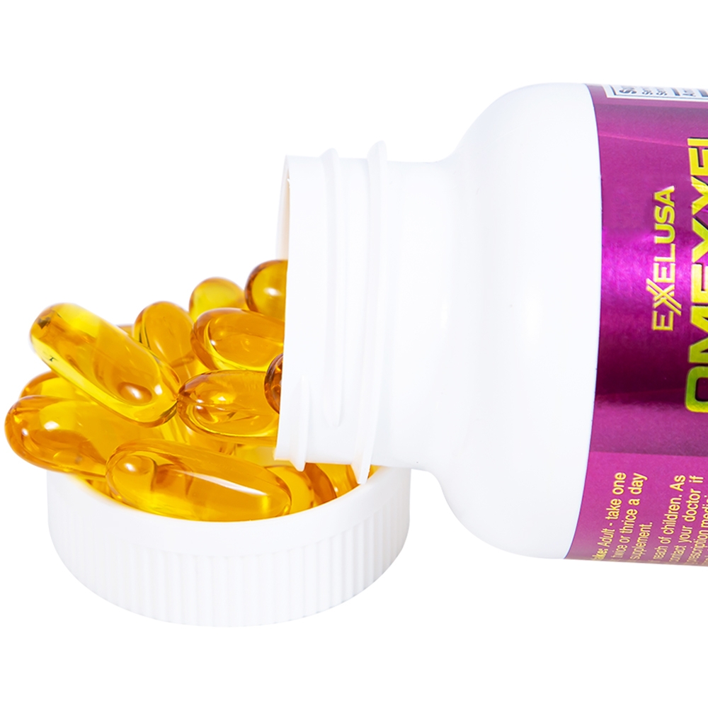 Hình ảnh Viên uống Omexxel 3-6-9 Excelife tốt cho trí não, giúp bổ mắt (100 viên)