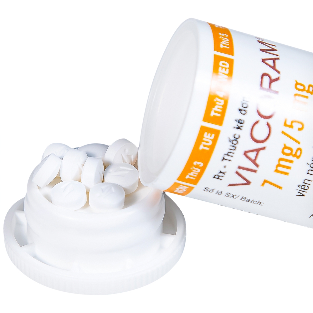 Hình ảnh Thuốc Viacoram 7mg/5mg Servier điều trị tăng huyết áp vô căn (30 viên)