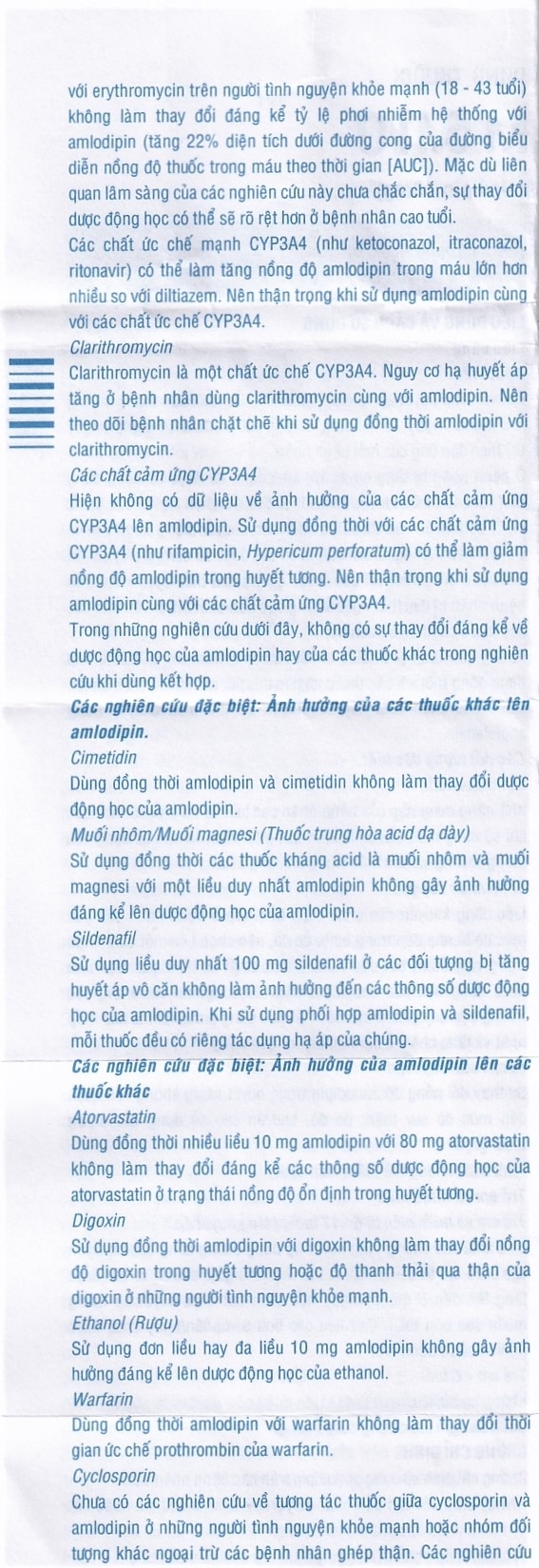 Hình ảnh Thuốc Pyme-Am5 Pymepharco điều trị tăng huyết áp (10 vỉ x 14 viên)