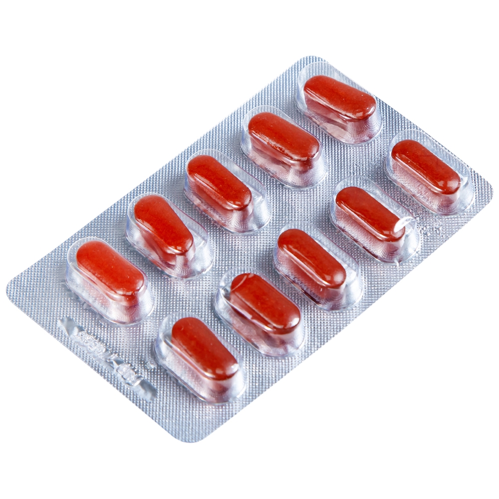 Hình ảnh Viên uống Vững Mạch Chi Kingphar hỗ trợ tăng tính bền thành mạch, giảm nguy cơ suy tĩnh mạch (6 vỉ x 10 viên)