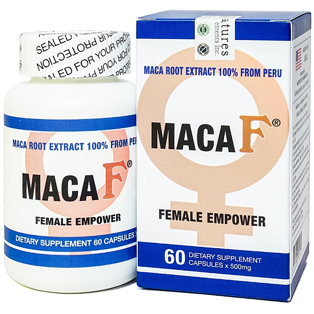 Hình ảnh Viên uống MacaF Female hỗ trợ tăng cường nội tiết tố nữ, tăng khả năng sinh lý (60 viên)