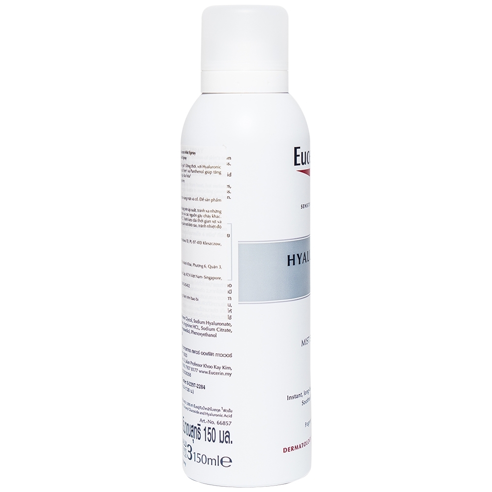 Hình ảnh Xịt dưỡng ẩm Eucerin Hyaluron Mist Spray cho da nhạy cảm (150ml)