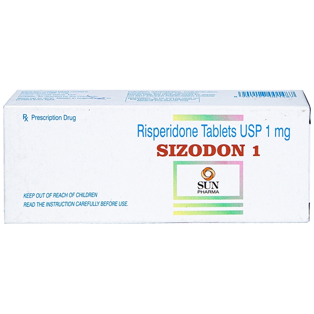 Hình ảnh Thuốc Sizodon 1 Sunplay điều trị bệnh tâm thần phân liệt (5 vỉ x 10 viên)