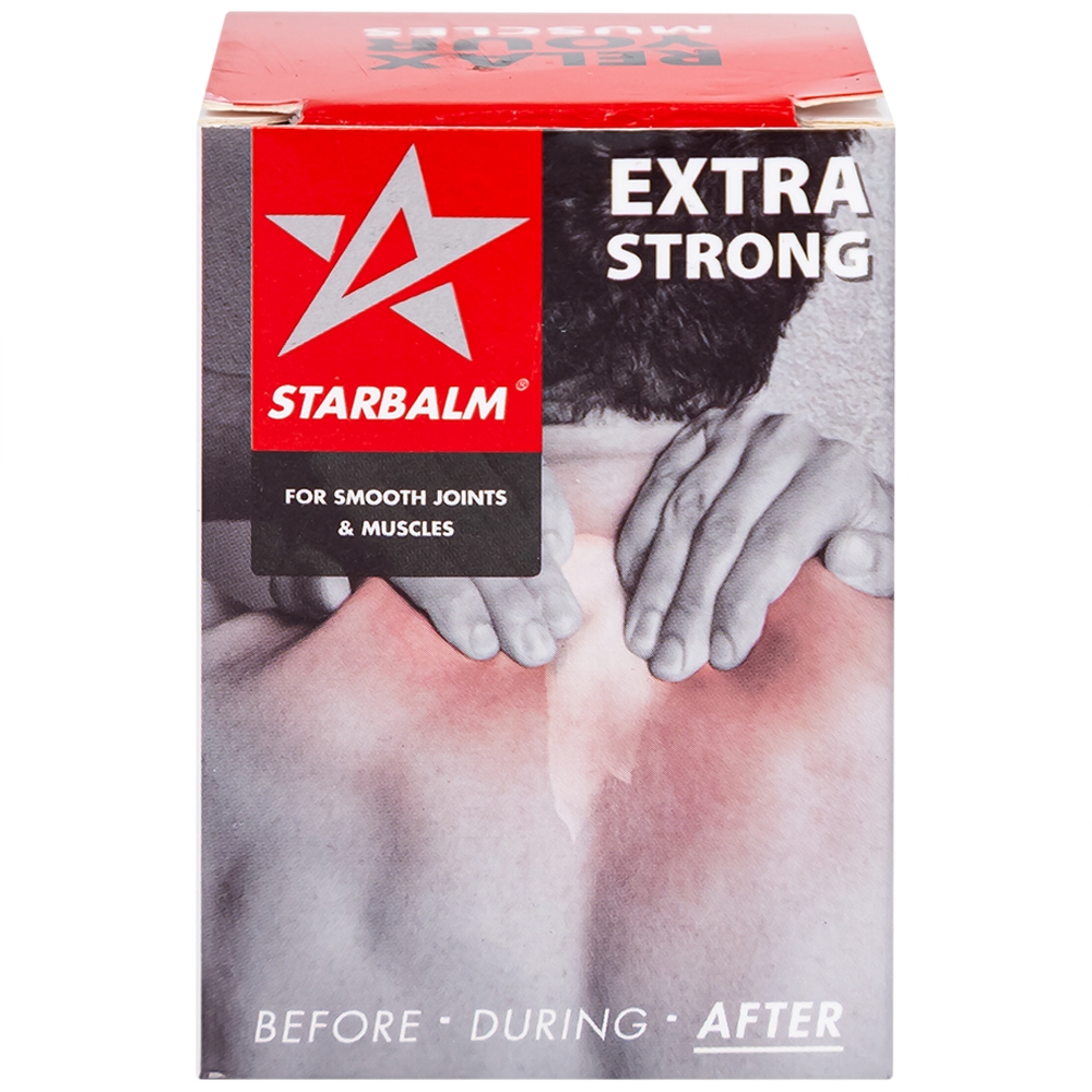 Hình ảnh Cao Starbalm đỏ 25g xoa bóp, làm nóng, thấm sâu vào cơ, hỗ trợ chấn thương