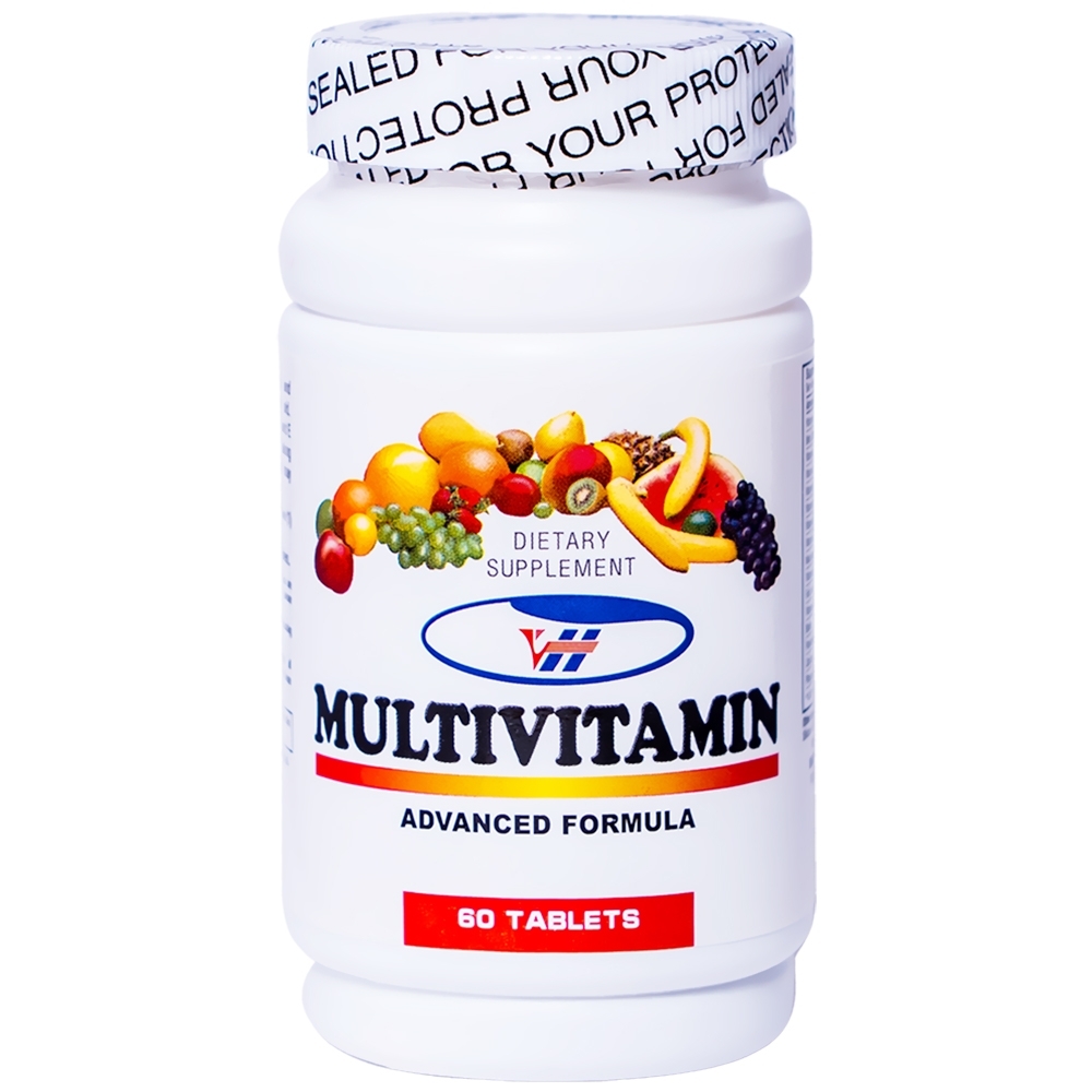 Hình ảnh Viên uống Multivitamin Nutrimed bổ sung Vitamin và khoáng chất hỗ trợ tăng cường sức khỏe (60 viên)