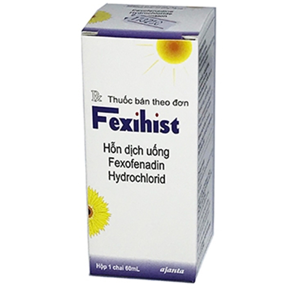 Hình ảnh Hỗn dịch uống Fexihist điều trị viêm mũi dị ứng (60ml)