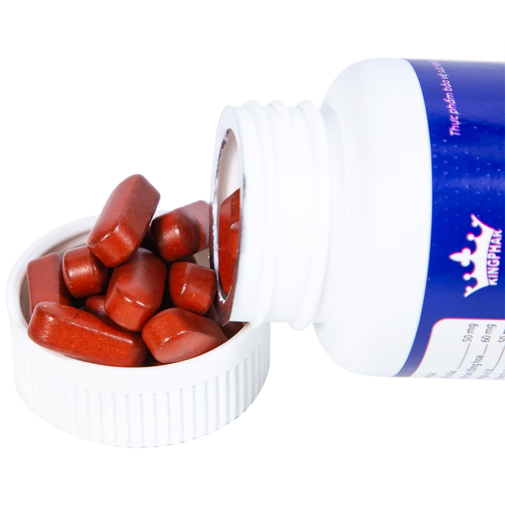 Hình ảnh Viên uống Toàn Lộc Bổ Phế Kingphar giúp thanh nhiệt, nhuận phế (60 viên)