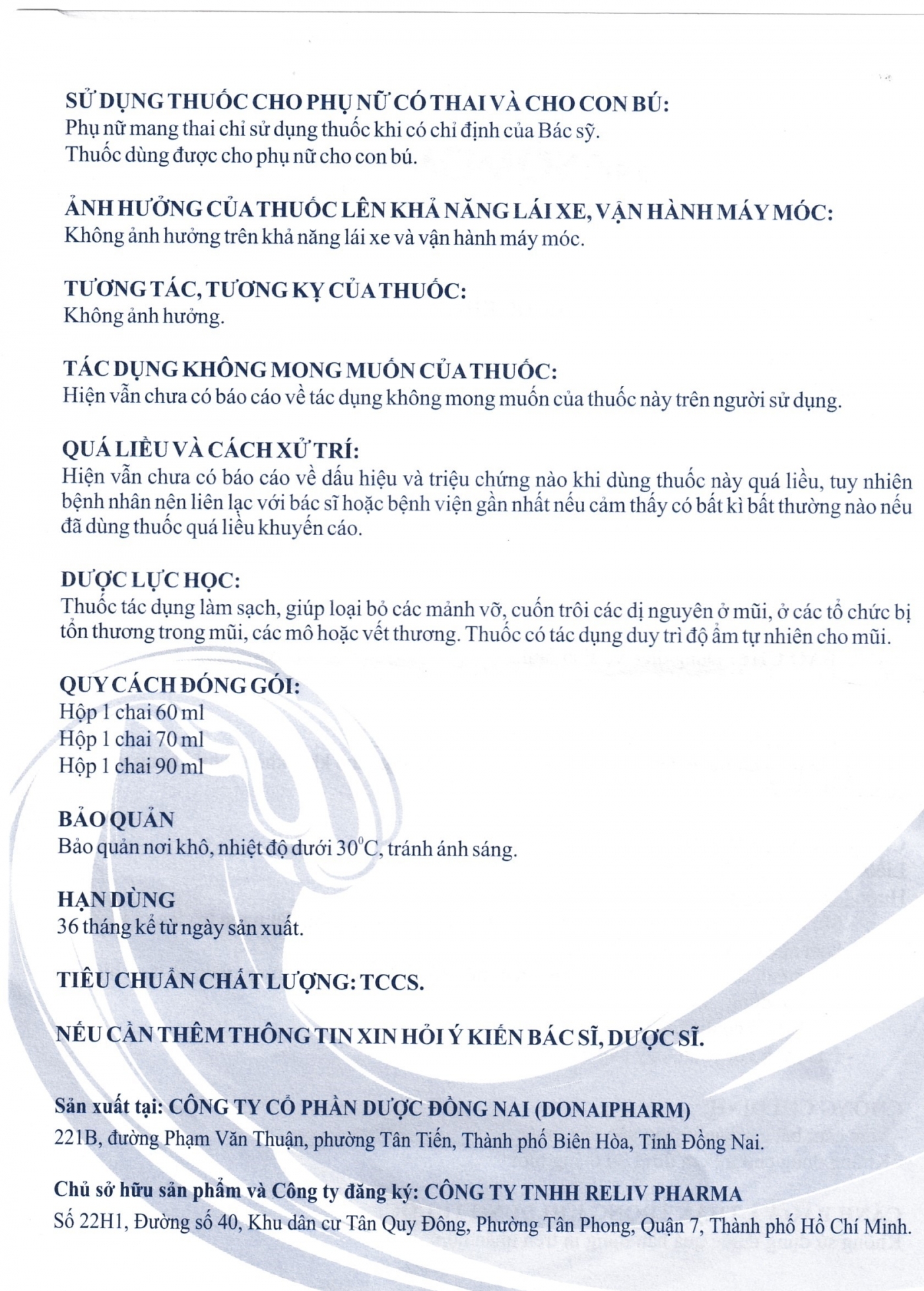 Hình ảnh Tinh dầu trẻ em Nasomom-4 Reliv giảm triệu chứng nghẹt mũi, sổ mũi, khò khè, cảm cúm (70ml)