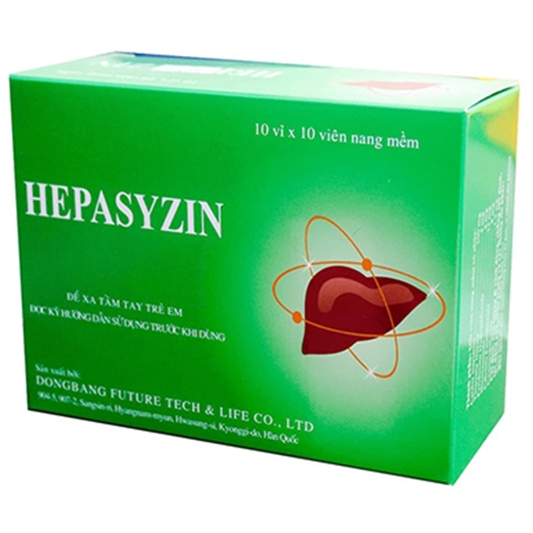 Hình ảnh Thuốc Hepasyzin DongBang điều trị viêm gan mạn tính, xơ gan (10 vỉ x 10 viên)