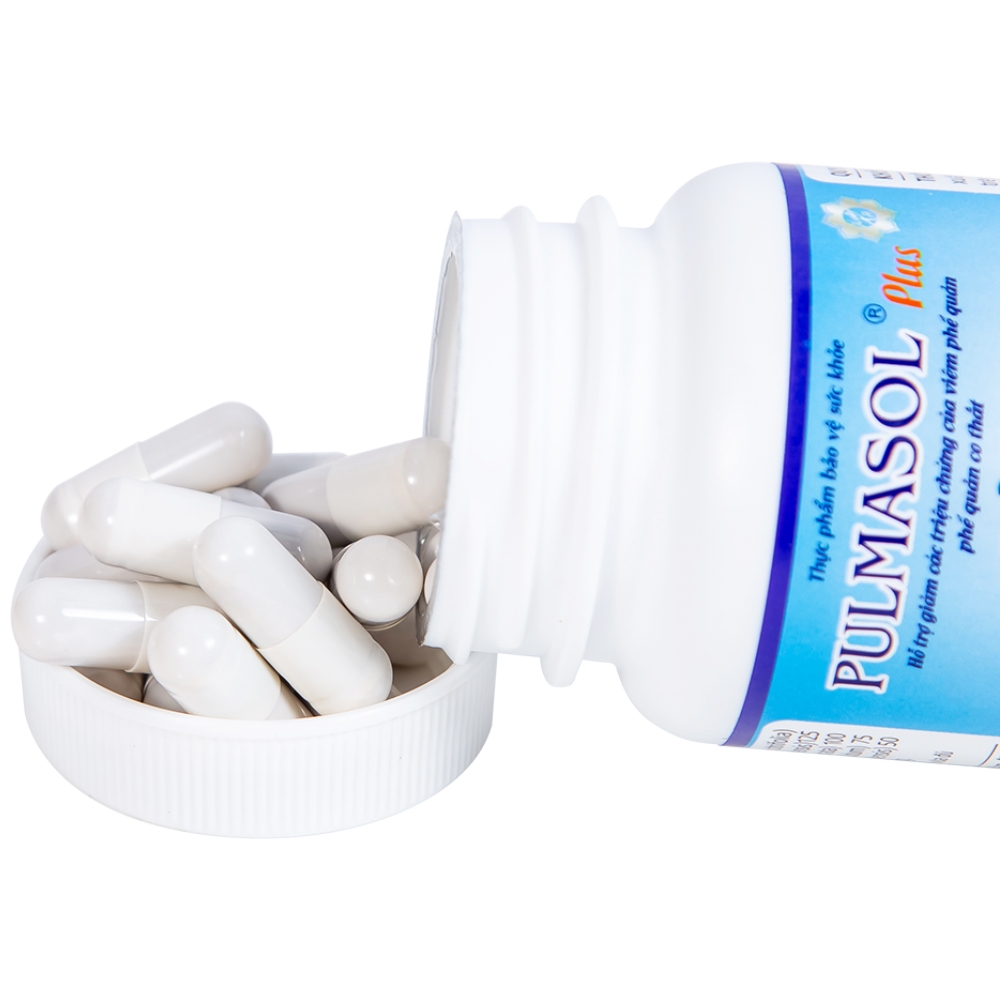 Hình ảnh Viên uống Pulmasol Plus Fuma hỗ trợ giảm ho, giảm đờm (30 viên)