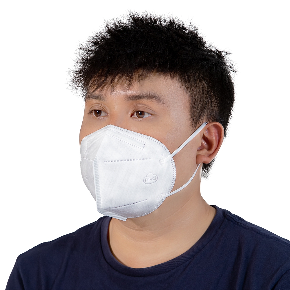 Hình ảnh Khẩu trang Niva N95 hỗ trợ ngăn bụi và vi khuẩn (10 cái)