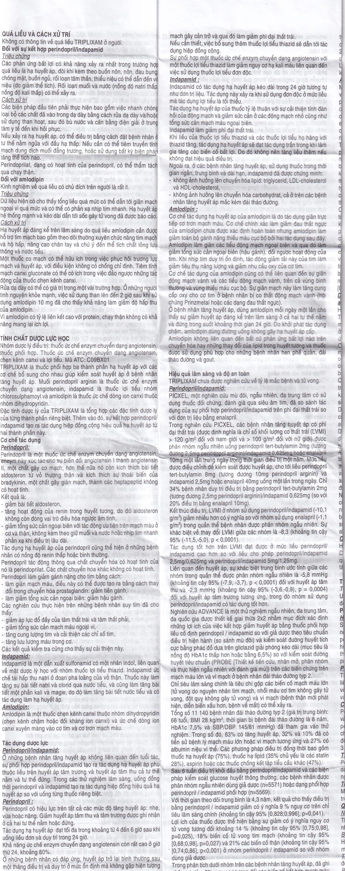Hình ảnh Thuốc Triplixam 5mg/1.25mg/5mg Servier điều trị tăng huyết áp (30 viên)