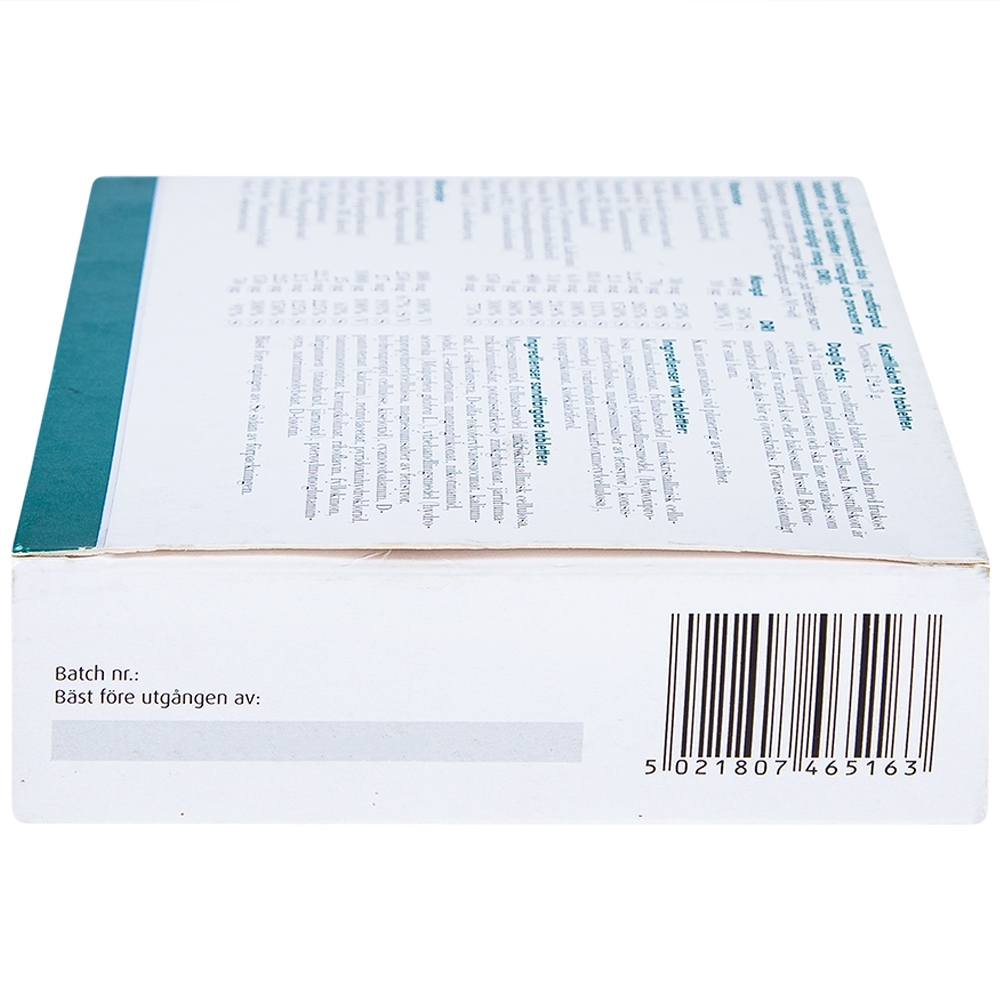 Hình ảnh Viên uống Multivitamin New Nordic bổ sung Vitamin và khoáng chất hỗ trợ tăng cường sức khỏe (3 vỉ x 30 viên)